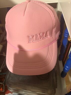 Pink "MAMA" Kids Trucker Hat